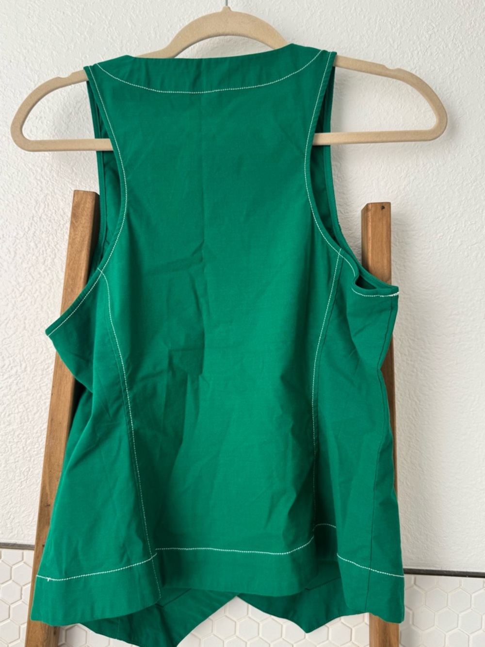 Anthropology V-Neck Button Front Vest - Picture 10 of 10